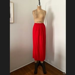 Workshop by Yohji Yamamoto pointelle pant-skirt